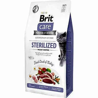 Brit Care Sterilized Weight Control Kısır Kedi Maması 7 Kg