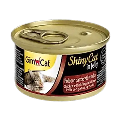 Gimcat Shinycat Tavuk Karides Malt 70gr