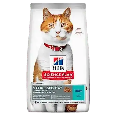 Hills Young Sterilised Ton Balıklı Kısırlaştırılmış Kedi Maması 1,5 Kg