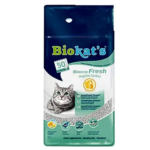 Biokats Kedi Kumu Bianco Fresh 10 Lt