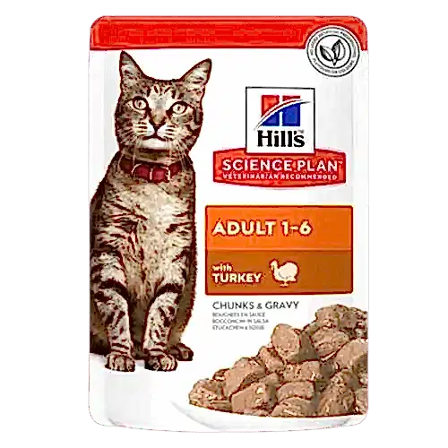 Hills Adult Hindili Pouch Yetişkin Kedi Konservesi 85 Gr