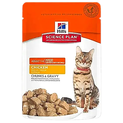 Hills Adult Tavuklu Pouch Yetişkin Kedi Konservesi 85 Gr