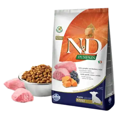 ND Balkabaklı Kuzu Etli Küçük Irk Yavru Köpek Maması 2.5 Kg