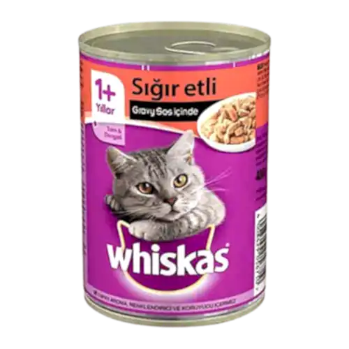 Whiskas Biftekli Yetişkin Kedi Konservesi 400 Gr
