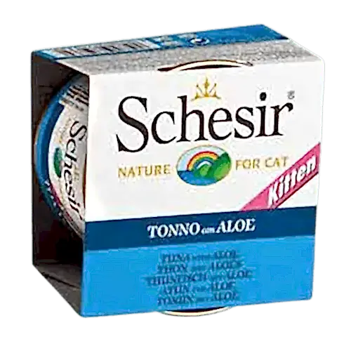 Schesir Kitten Ton Balıklı ve Aloeveralı Yavru Kedi Konservesi 85 Gr  