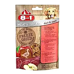 8 in 1 Freeze Dried Tahılsız Ördek ve Elmalı Kurutulmuş Köpek Ödülü 50 Gr - Thumbnail