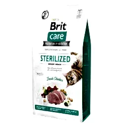 Brit Care Hipoalerjenik Sterilized Urinary Tahılsız Tavuklu Kısırlaştırılmış Kedi Maması 7 Kg - Thumbnail
