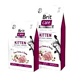 Brit Care Hipoalerjenik Kitten Tahılsız Tavuk ve Hindili Yavru Kedi Maması 7 Kg - Thumbnail