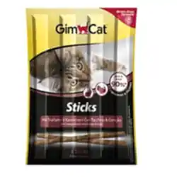 Gimcat Kedi Ödül Çubuğu Sticks Hindi Tavşan 4lü 20gr - Thumbnail