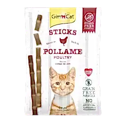 Gimcat Sticks Tavuklu Ciğerli Kedi Ödül Çubukları20Gr - Thumbnail