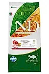 ND Düşük Tahıllı Tavuk ve Narlı Yetişkin Kedi Maması 10 Kg - Thumbnail