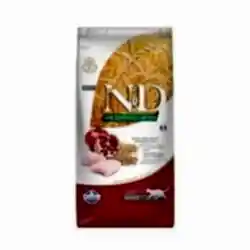 ND Düşük Tahıllı Tavuk ve Narlı Yetişkin Kedi Maması 10 Kg - Thumbnail