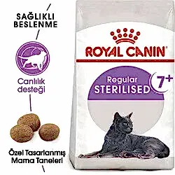 Royal Canin Sterilised 7+ Kısırlaştırılmış Kedi Maması 1,5 Kg - Thumbnail