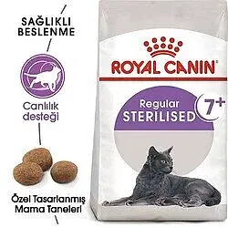 Royal Canin Sterilised 7+ Kısırlaştırılmış Kedi Maması 3,5 Kg - Thumbnail