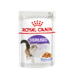 Royal Canin Sterilised Jelly Pouch Kedi Maması 85Gr - Thumbnail