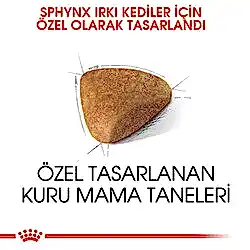 Royal Canin Tüysüz Sphynx Cinsi Yetişkin Kedi Maması 2 Kg - Thumbnail